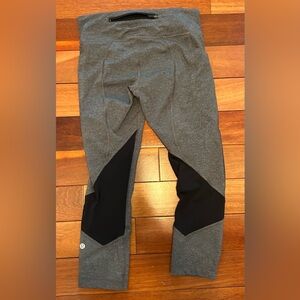 Lululemon Pace Rival Crops, size 6